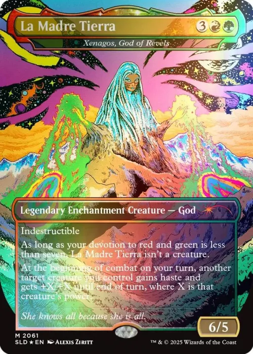 La Madre Tierra - Xenagos, God of Revels - Rainbow Foil
