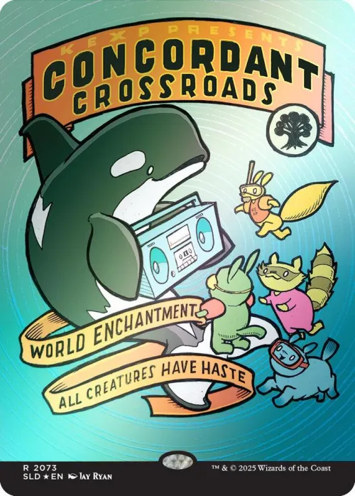 Concordant Crossroads - Rainbow Foil