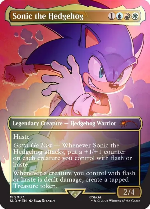 Sonic the Hedgehog - Rainbow Foil
