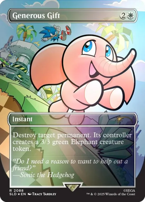 Generous Gift - Rainbow Foil