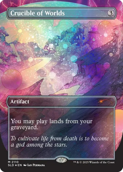 Crucible of Worlds - Galaxy Foil