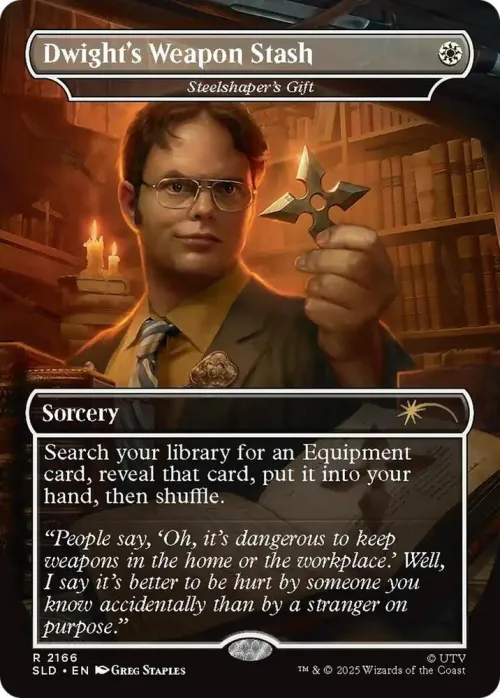 Dwight's Weapon Stash - Steelshaper's Gift