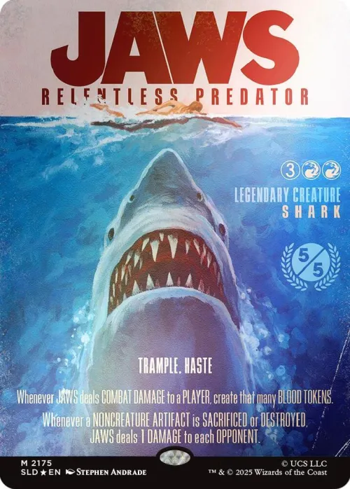 Jaws, Relentless Predator - Rainbow Foil