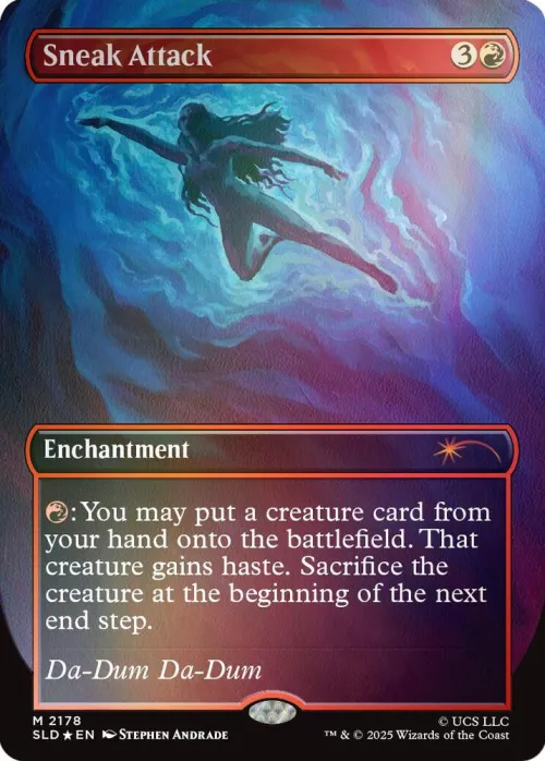 Sneak Attack - Rainbow Foil