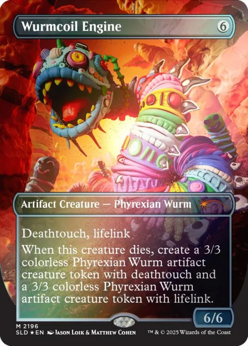 Wurmcoil Engine - Rainbow Foil