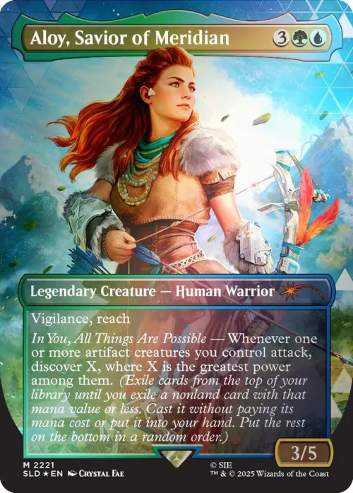 Aloy, Savior of Meridian - Rainbow Foil