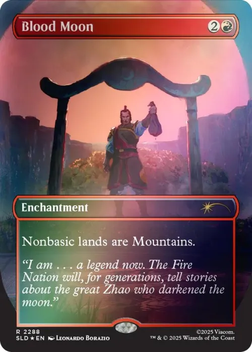 Blood Moon - Rainbow Foil