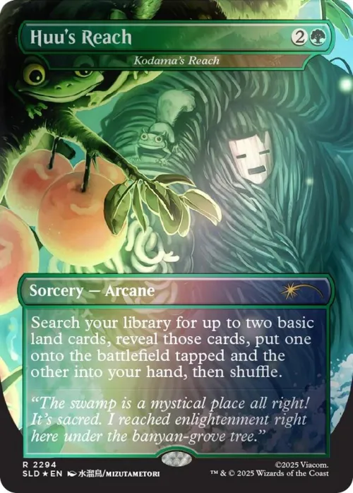 Huu's Reach - Kodama's Reach - Rainbow Foil