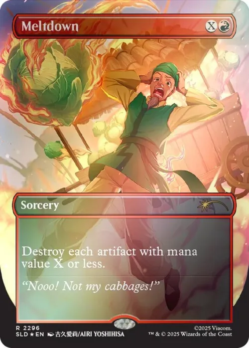 Meltdown - Rainbow Foil