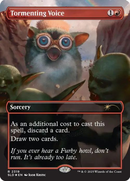 Tormenting Voice - Rainbow Foil