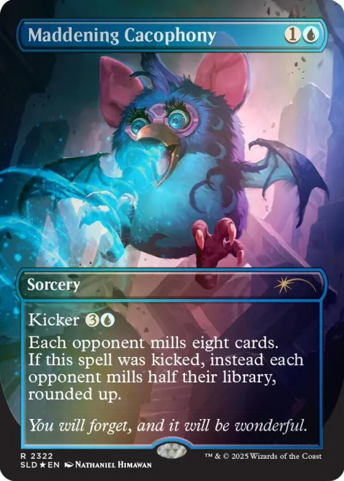 Maddening Cacophony - Rainbow Foil