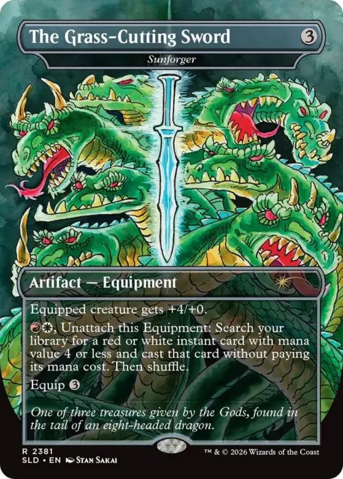 The Grass-Cutting Sword - Sunforger - Foil