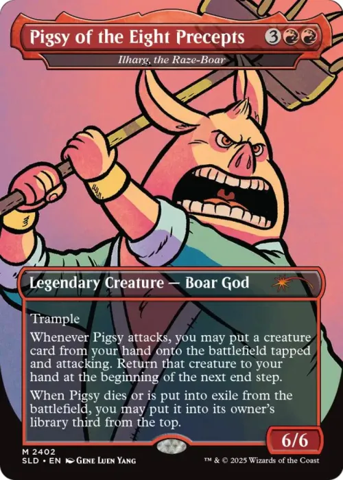Pigsy of the Eight Precepts - Ilharg, the Raze-Boar - Foil