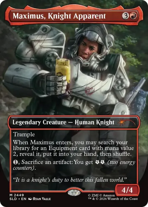 Maximus, Knight Apparent