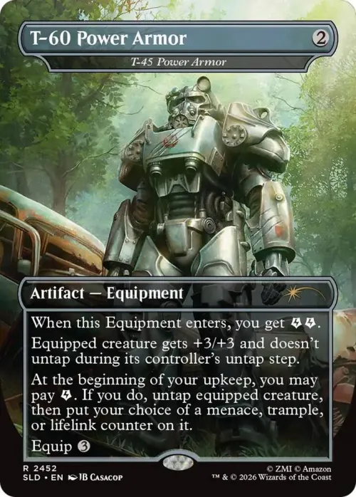 T-60 Power Armor - T-45 Power Armor - Foil