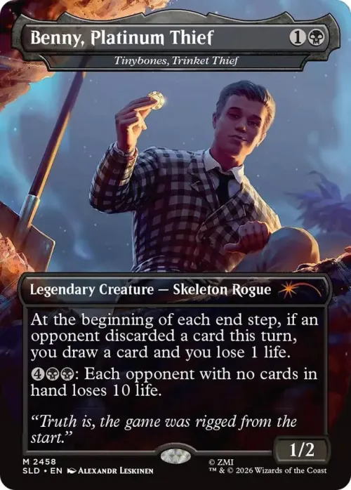 Benny, Platinum Thief - Tinybones, Trinket Thief - Foil
