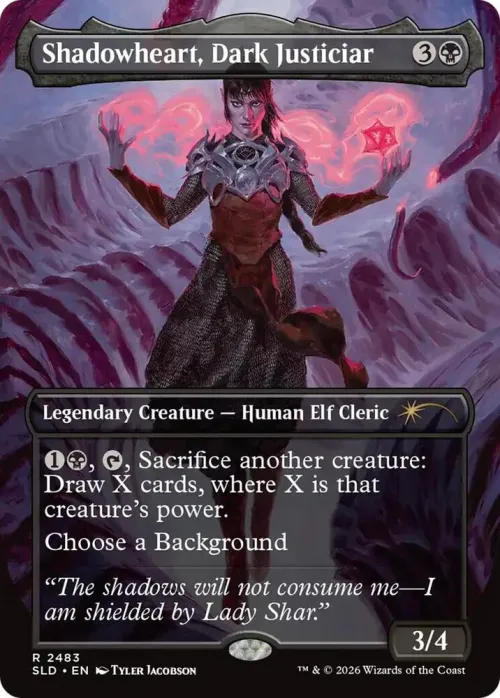 Shadowheart, Dark Justiciar - Foil