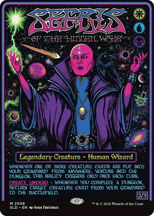 Sefris of the Hidden Ways - Foil