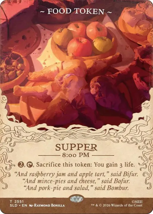 Food Token - Foil