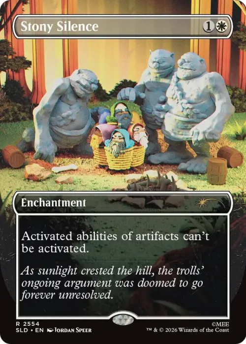 Stony Silence - Foil