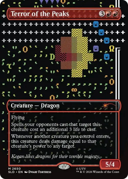 Terror of the Peaks - Foil
