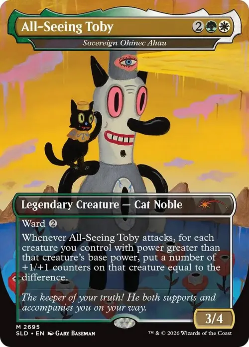 All-Seeing Toby - Sovereign Okinec Ahau - Foil