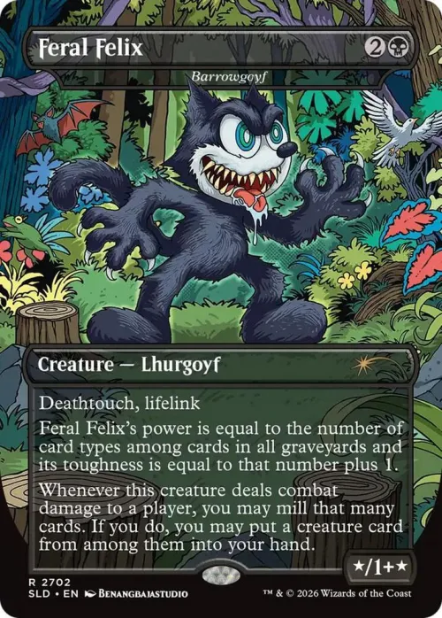 Feral Felix - Barrowgoyf - Foil