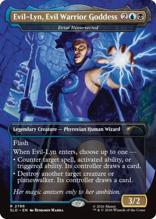 Evil-Lyn, Evil Warrior Goddess - Ertai Resurrected - Foil