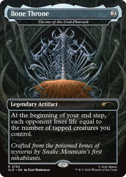 Bone Throne - Throne of the God-Pharaoh - Foil