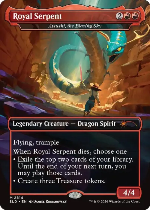 Royal Serpent - Atsushi, the Blazing Sky - Foil