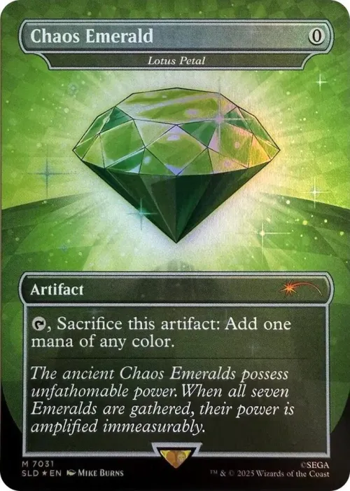 Chaos Emerald - Lotus Petal