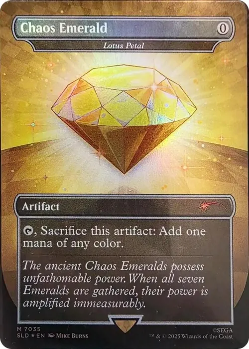 Chaos Emerald - Lotus Petal