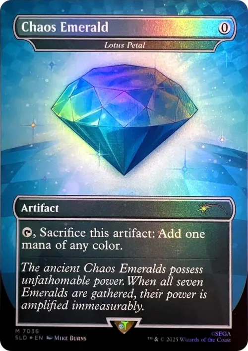 Chaos Emerald - Lotus Petal