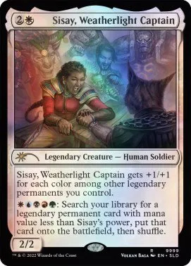 Sisay, Weatherlight Captain - Foil