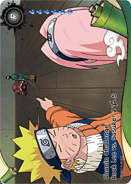 Chunin Challenge: Rock Lee vs Sasuke! (2/5)