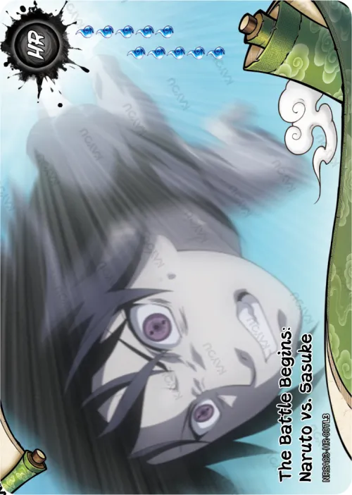 The Battle Begins: Naruto vs. Sasuke