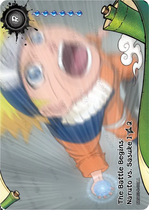 The Battle Begins: Naruto vs. Sasuke (1/2)