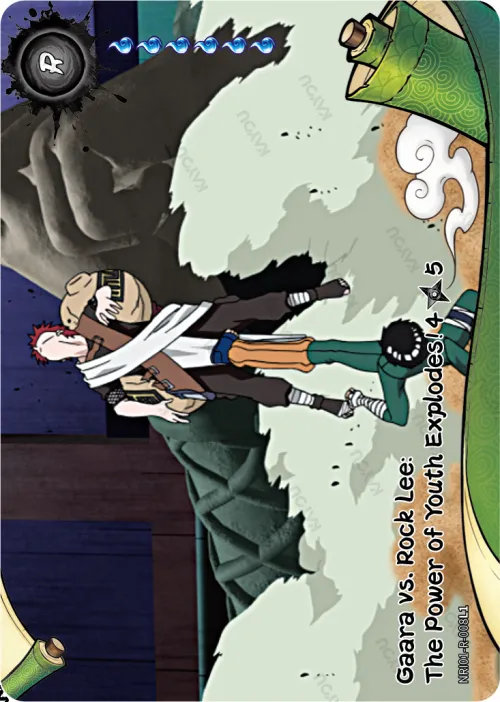 Gaara vs Rock Lee: The Power of Youth Explodes! (4/5)