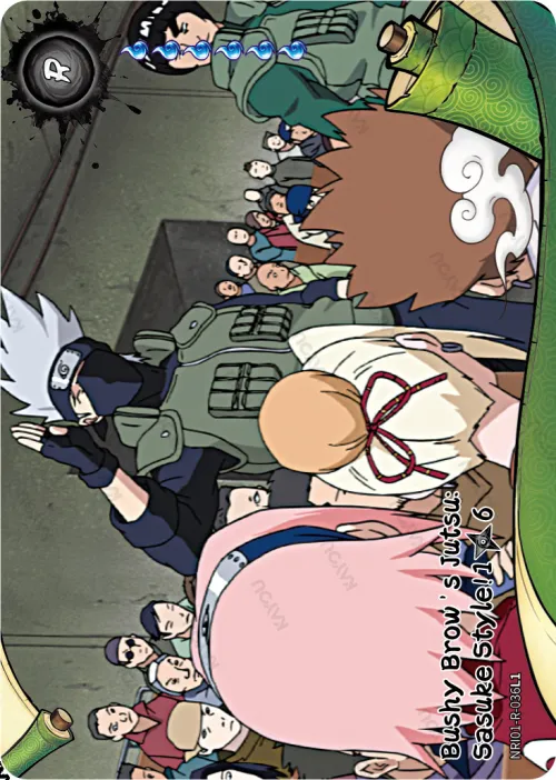 Bushy Brow's Jutsu: Sasuke Style (1/6)