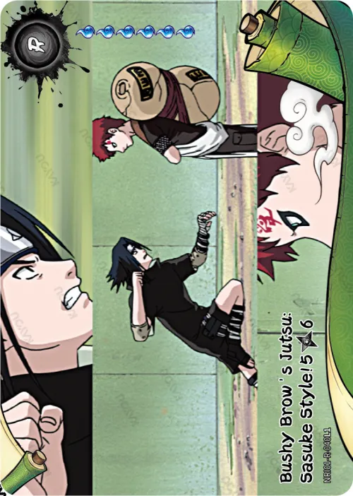 Bushy Brow's Jutsu: Sasuke Style (5/6)