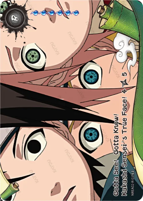 Gotta See! Gotta Know! Kakashi Sensei's True Face