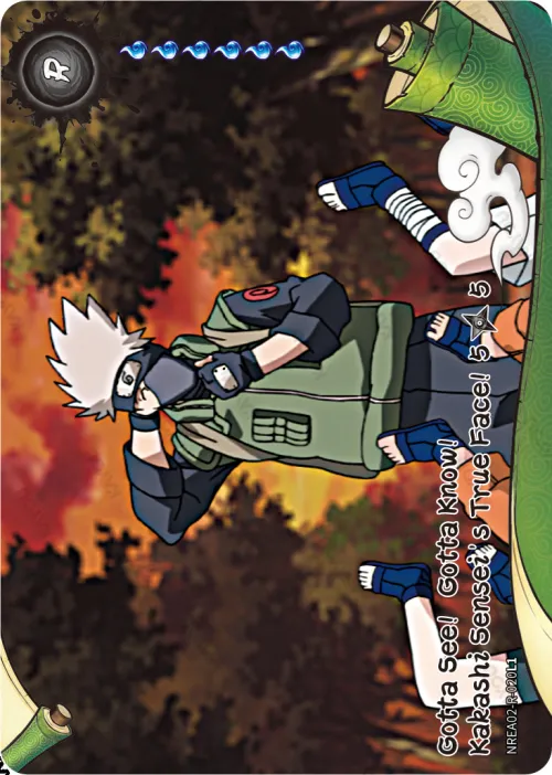 Gotta See! Gotta Know! Kakashi Sensei's True Face