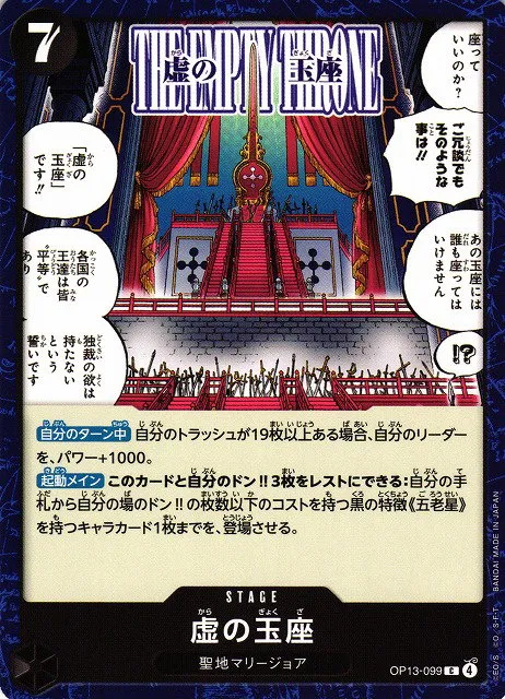 The Empty Throne