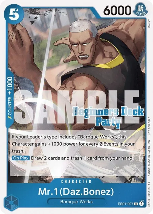 Mr. 1 - Beginners Deck Party St 23 St 