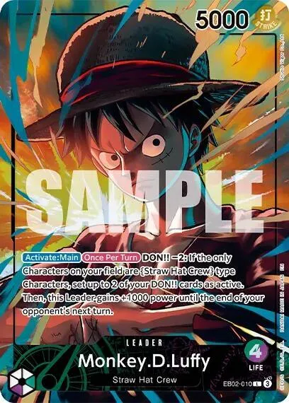Monkey.D.Luffy - Official Playmat Limited Editi