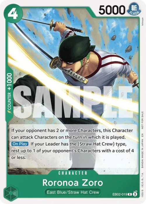 Roronoa Zoro - Tournament Pack 2025 Vol 3