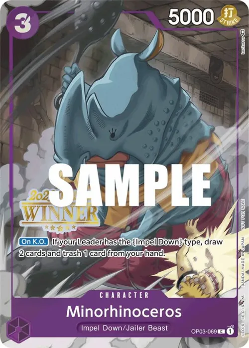 Minorhinoceros - Offline Regional 2023 Winner