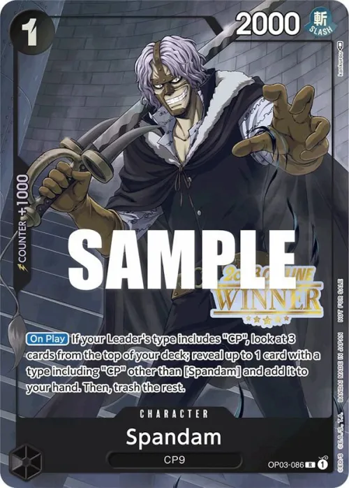 Spandam - Offline Regional 2023 Winner