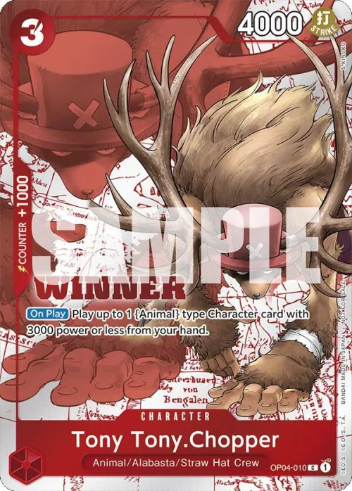 Tony Tony.Chopper - Winner Pack 2024 Oct Dec