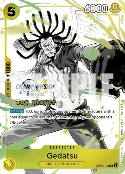 Gedatsu - Championship 2024 Top Playe 2